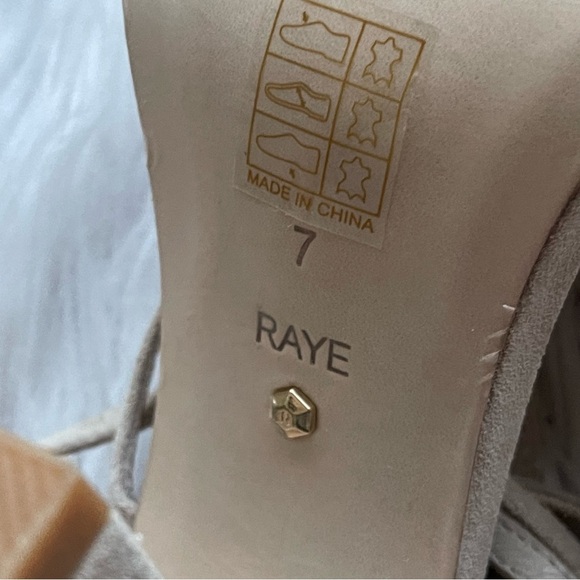 RAYE Briar Heel Nude Heels Size 7 - Picture 6 of 13